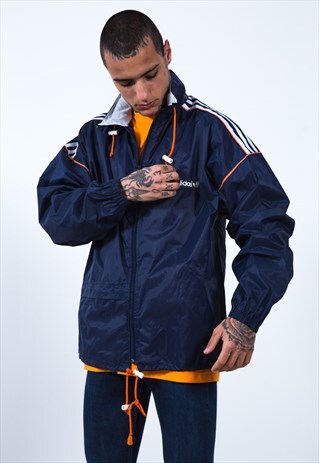 VINTAGE 90S ADIDAS RAINCOAT JACKET / S2823