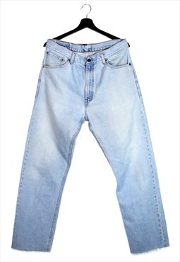 vintage Levi Strauss 521 jeans 90s icy blue denim W36 L31
