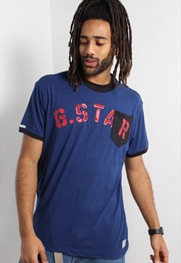 Vintage G-Star T-Shirt Blue