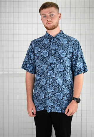BLUE HAWAIIAN FESTIVAL SHIRT