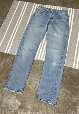 Vintage Levi's 501 Blue Denim Pants Jeans