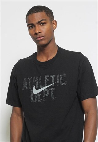 VINTAGE NIKE LOGO T-SHIRT BLACK