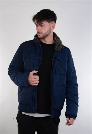 VINTAGE HILFIGER DENIM WINTER JACKET