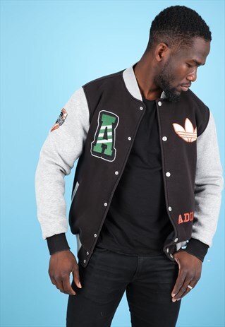 VINTAGE ADIDAS VARSITY JACKET NJ259