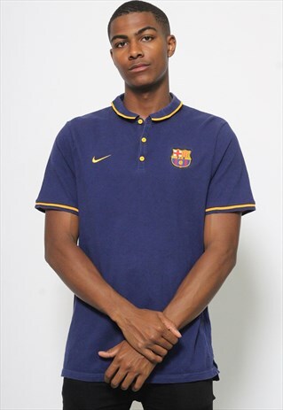 VINTAGE NIKE BARCELONA POLO SHIRT