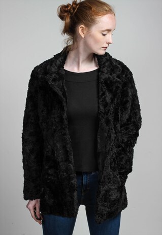 VINTAGE FAUX FUR JACKET