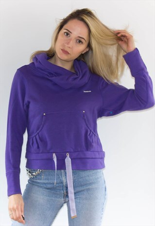 90'S REEBOK CROPPED HOODY / SWEATER