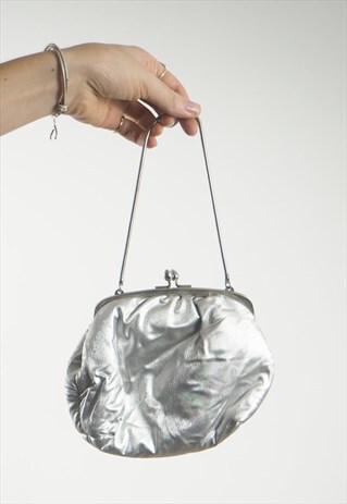 VINTAGE MINI SILVER BAG