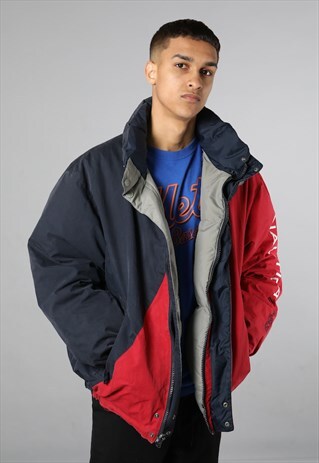 NAUTICA REVERSIBLE PUFFER COAT