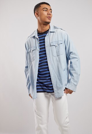 VINTAGE RALPH LAUREN DENIM SHIRT