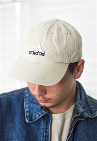 VINTAGE ADIDAS BASEBALL CAP HAT LOGO 90S X 3