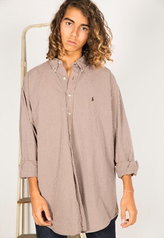 VINTAGE 80S POLO RALPH LAUREN SHIRT / R050