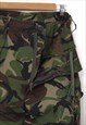 VINTAGE US ARMY DPM CAMO MILITARY CARGO PANTS COMBAT GREEN