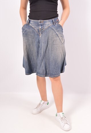 VINTAGE LEVI'S DENIM SKIRT BLUE