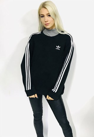 black adidas jumper