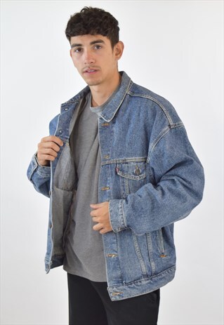 VINTAGE 90S BLUE LEVI'S DENIM JACKET