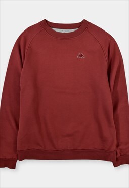 Vintage Kappa Sweatshirt Logo Red