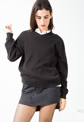 VINTAGE POLO RALPH LAUREN KNIT JUMPER / S627