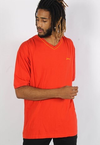 VINTAGE SLAZENGER OVERSIZE T-SHIRT RED