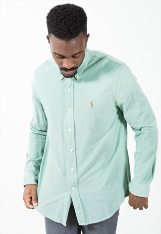 VINTAGE 80S CLASSIC POLO RALPH LAUREN SHIRT / S5497