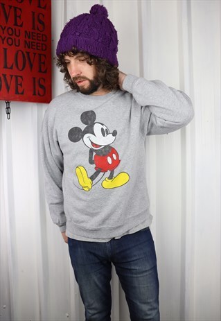 VINTAGE DISNEY ROUND NECK SWEATSHIRT