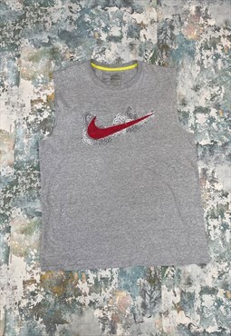 Vintage Nike Y2K Grey Vest Top