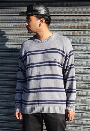VINTAGE TOMMY HILFIGER STRIPED JUMPER