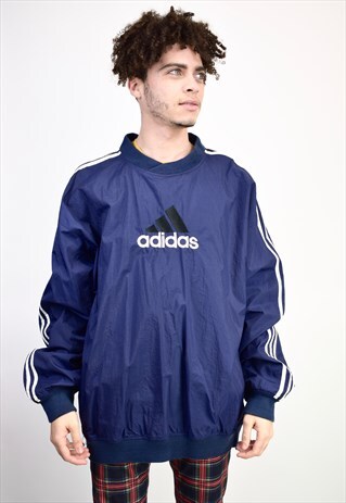 VINTAGE 90'S ADIDAS PULLOVER WINDBREAKER