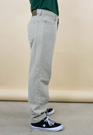 CALVIN KLEIN BEIGE JEANS