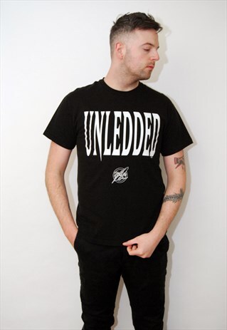 UNLEDDED T-SHIRT (L) VINTAGE 90S LED ZEPPELIN TOUR BAND TOP
