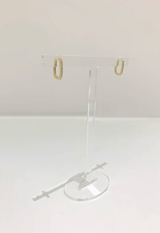 GIGI HUGGIE HOOP EARRINGS