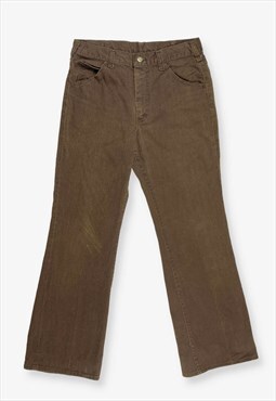 Vintage LEE Bootcut Jeans Brown W30 L28 BV14672