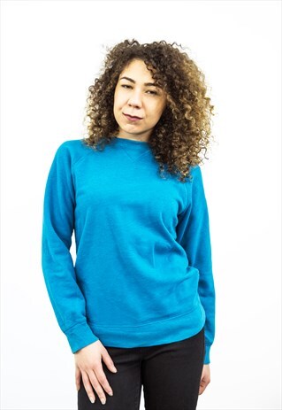 VINTAGE 1990S BLUE SWEATER