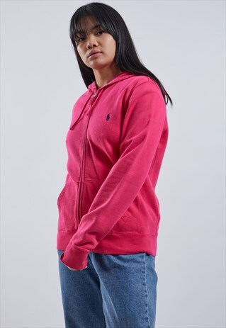 VINTAGE RALPH LAUREN ZIP-UP HOODIE
