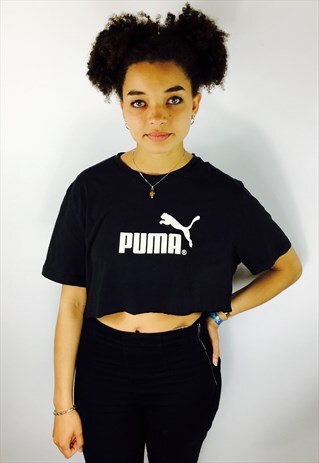 PUMA CROP TOP T SHIRT