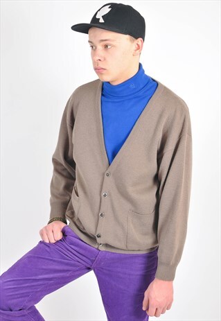 VINTAGE CARDIGAN IN BEIGE