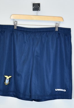 Vintage 1990's Umbro Lazio Shorts Blue XLarge