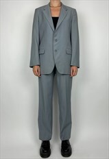  Dior Vintage Suit 90s Pinstripe Christian Blazer Trousers