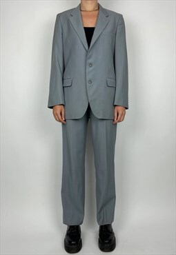  Dior Vintage Suit 90s Pinstripe Christian Blazer Trousers