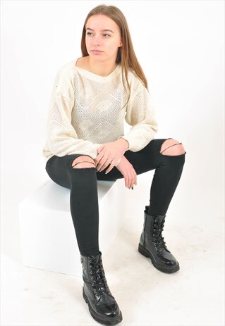 VINTAGE BEIGE JUMPER