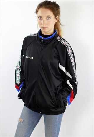 VINTAGE TRACK JACKET SHELL JACKET WINDBREAKER