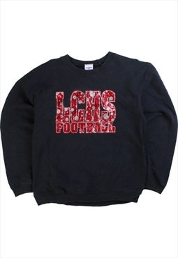 Vintage 90's Gildan Sweatshirt LCHS Football College