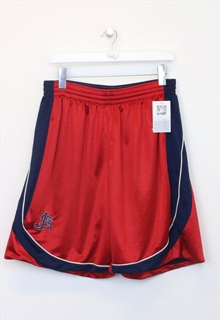 Vintage Nike shorts in red and blue. Best fits L