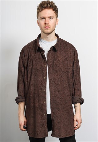 VINTAGE CORDUROY CORD SHIRT