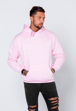 54 FLORAL STAPLE SUPREME HOODY - LIGHT PINK