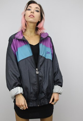 VINTAGE 80S/90S OVERSIZED PUMA SHELLSUIT JACKET