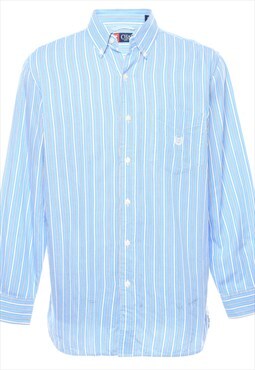 Vintage Chaps Striped Shirt - M