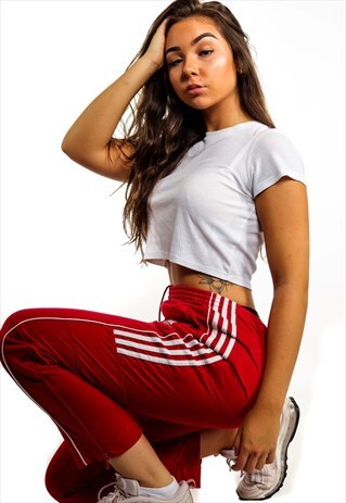 VINTAGE ADIDAS TRACKSUIT BOTTOMS TR182