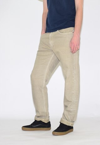 VINTAGE GREY LEVIS 505 STRAIGHT LEG JEANS