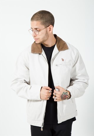 VINTAGE 80S U.S. POLO ASSN. SHEEPSKIN JACKET / S3657